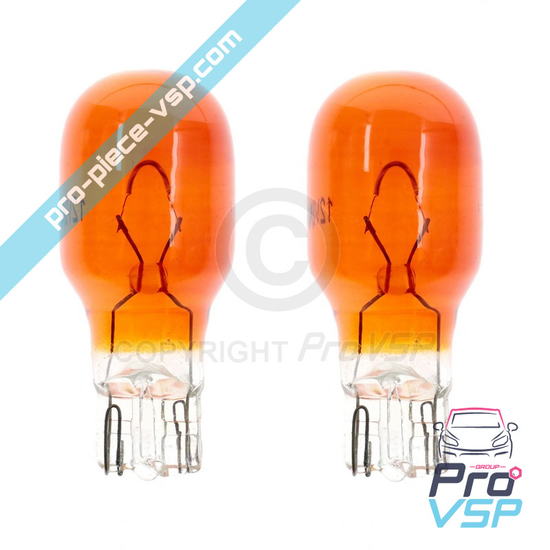 Rear flashing light bulb