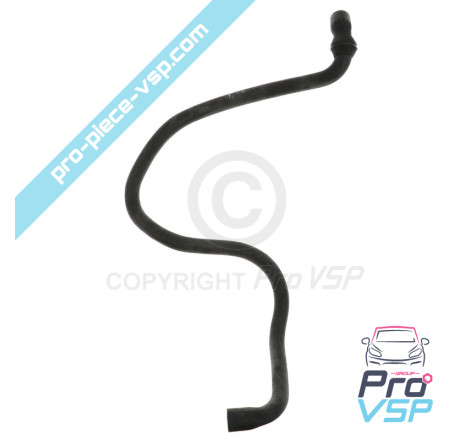 Heating input hose