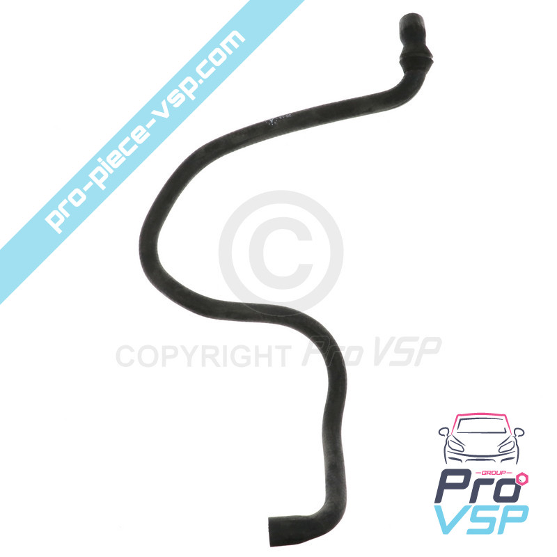 Heating input hose