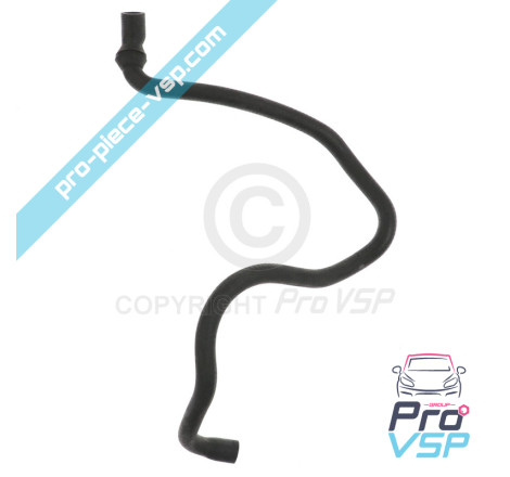 Heating input hose