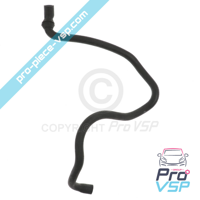 Heating input hose