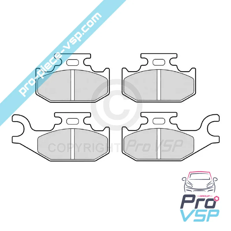 Front brake pads Origin