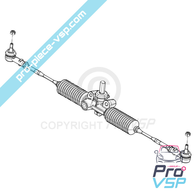 Steering rack