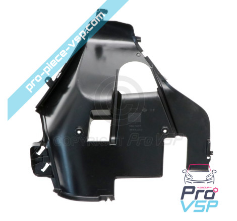 Front left wheel pass screen