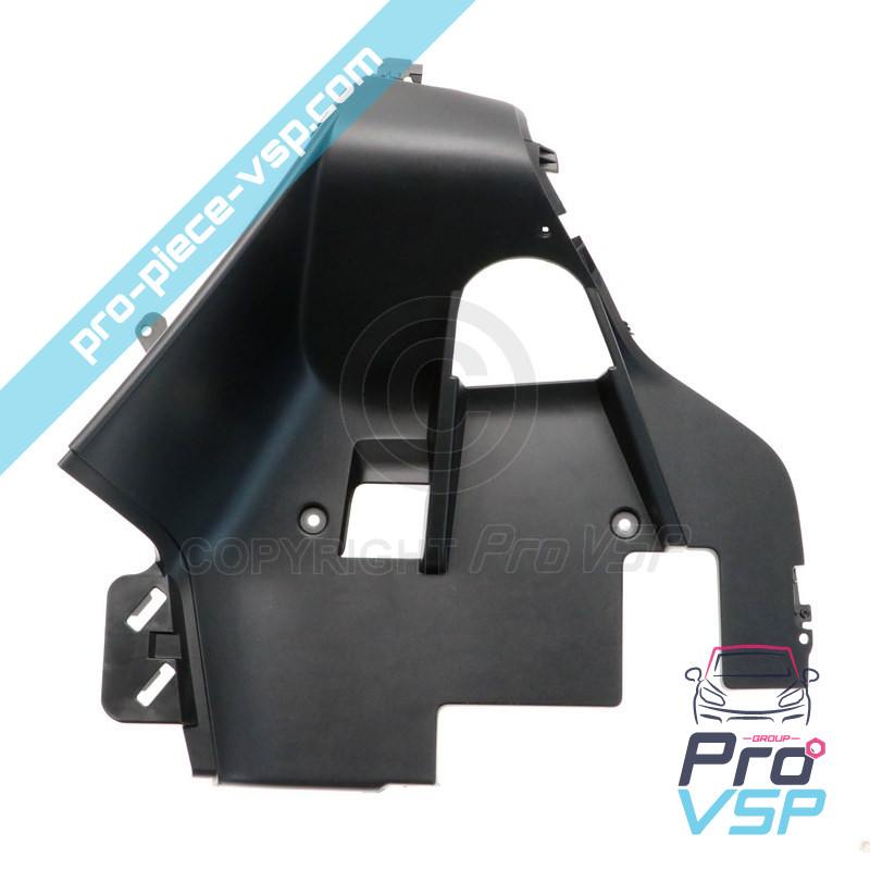 Front front wheel pass screen
