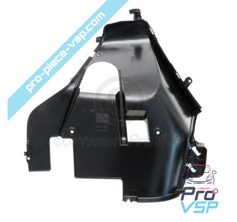 Front front wheel pass screen