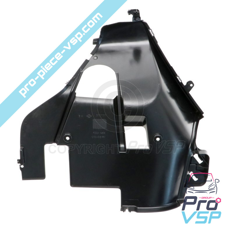 Front front wheel pass screen