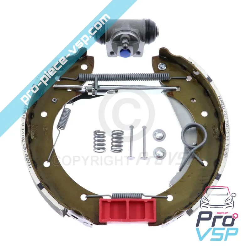 Front Brake Jaw Kit