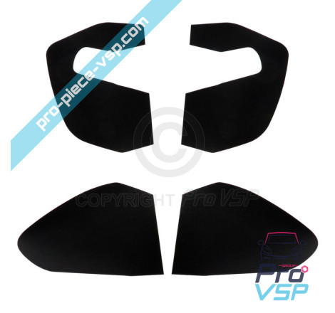 Front bumper adhesive