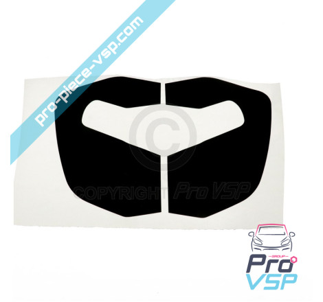 Front bumper adhesive