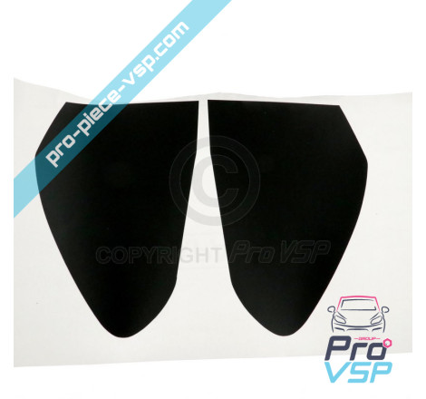Front bumper adhesive