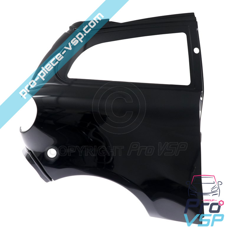 Right rear wing (black metal)