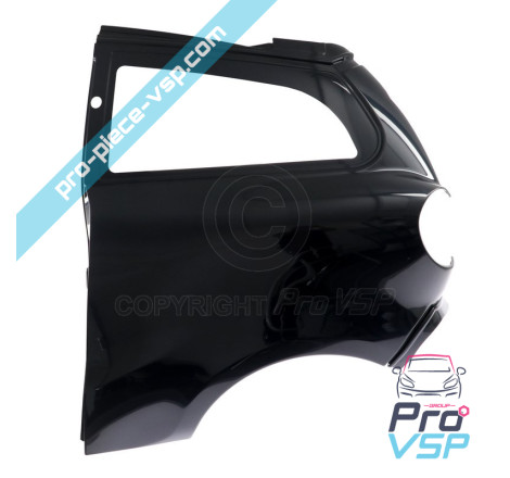 Left rear wing (black metal)