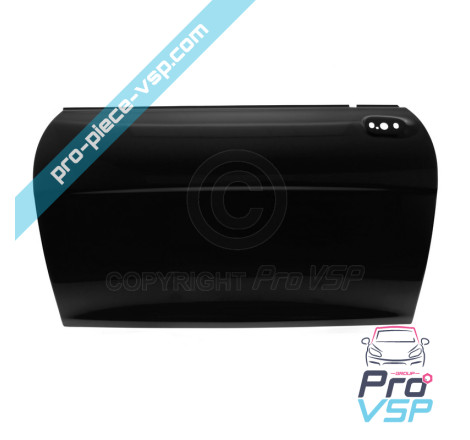 Outer door panel Original right (black)