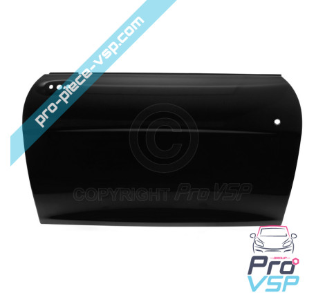 Left original outer door panel (black)
