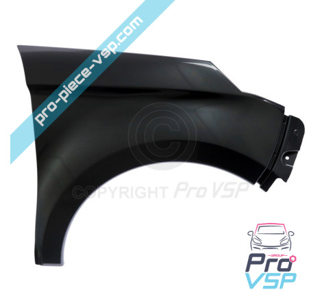 Front Front Wing Origin (Black Metal)