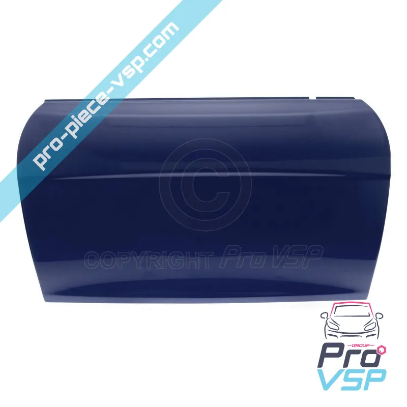 Panel exterior de la puerta...