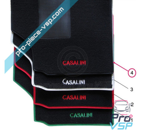 Floor mat (black)