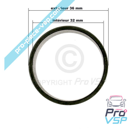 Front hub spacer