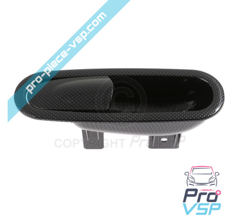 Maniglia per porta interna in carbonio