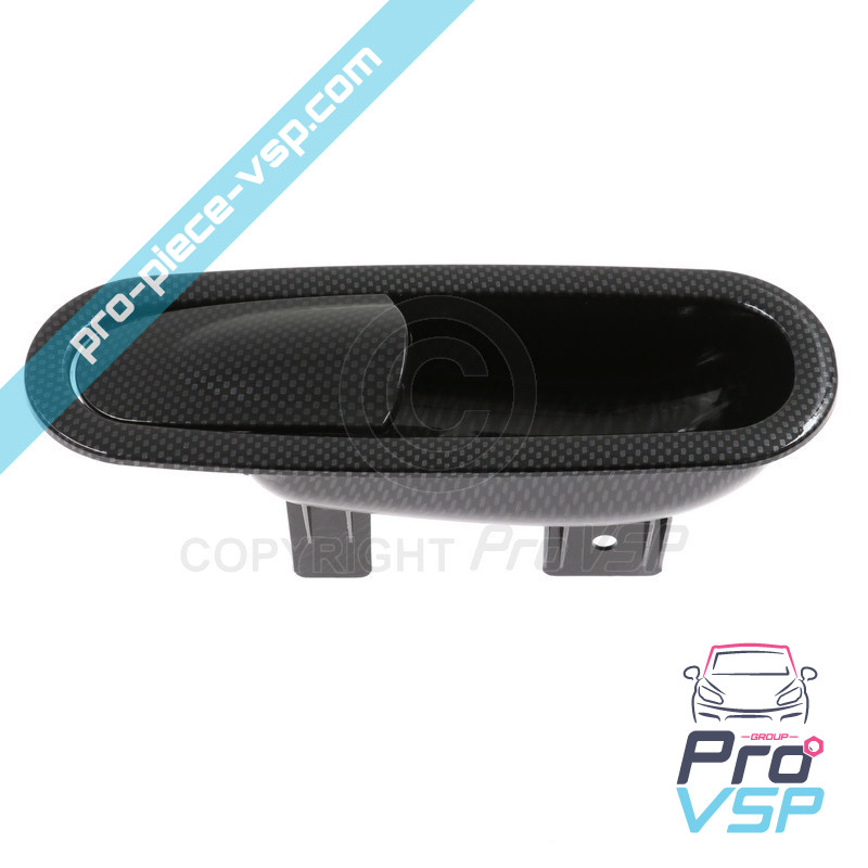 Maniglia per porta interna in carbonio