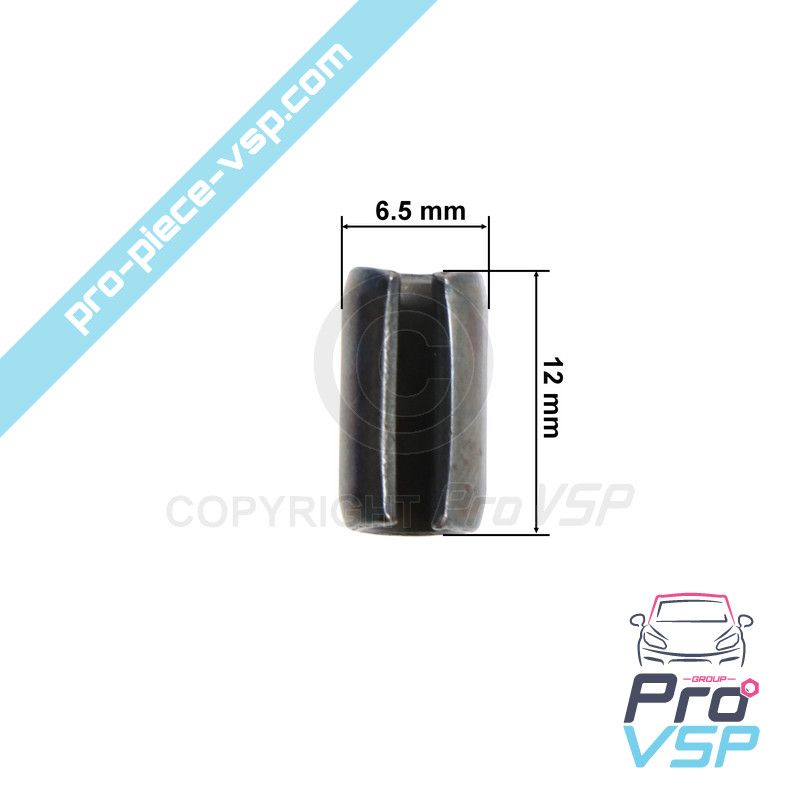 Starter support centering pin