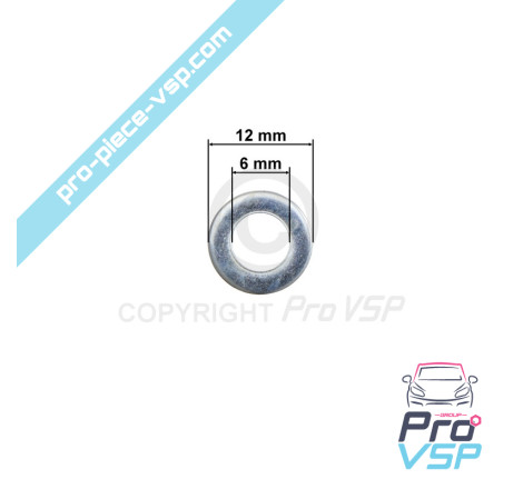 M6x12x1.2 flat washer