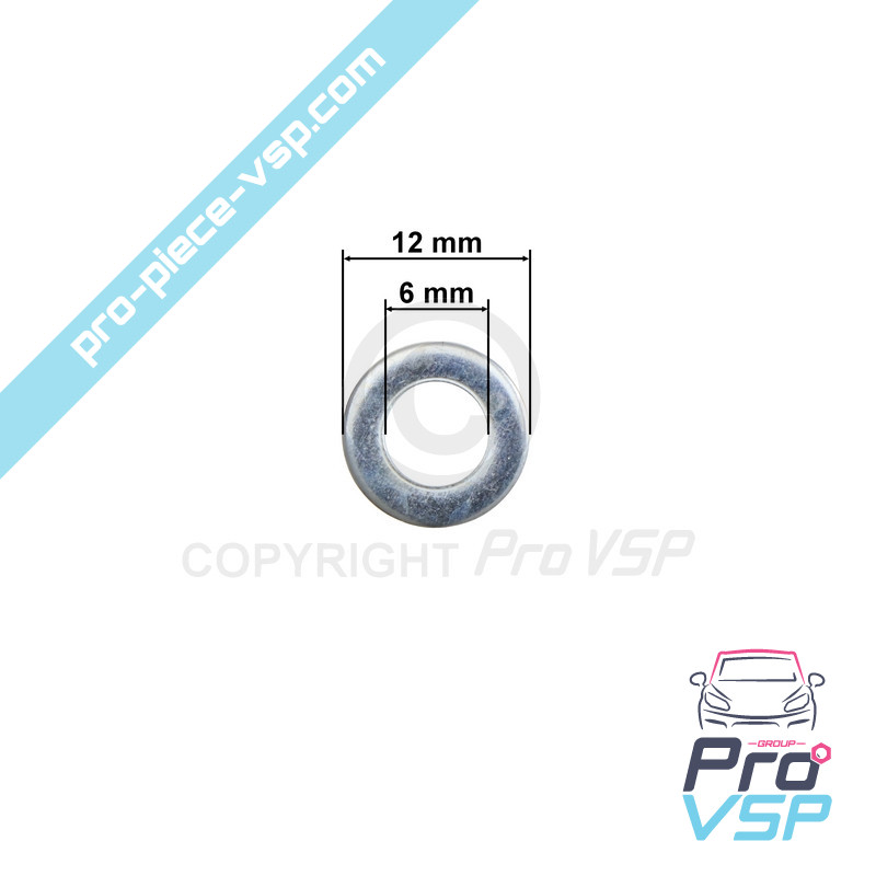 M6x12x1.2 flat washer