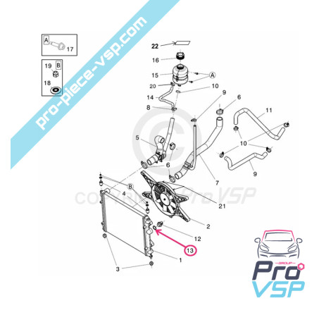 Temperature sensor seal