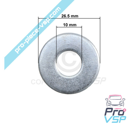Rear arm wing washer