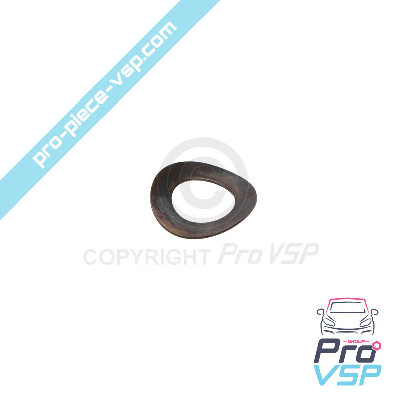 Tensioner roller fixing screw washer