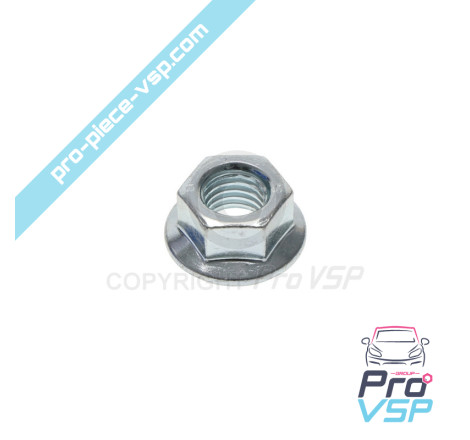 Smooth collar nut M6