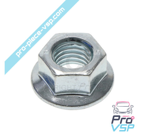 Smooth collar nut M12