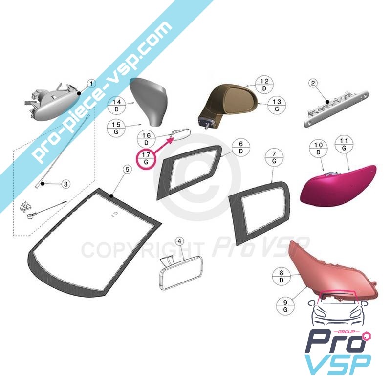 Repetidor intermitente LED