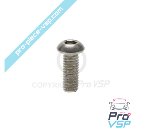 M6x16 curved head screw
