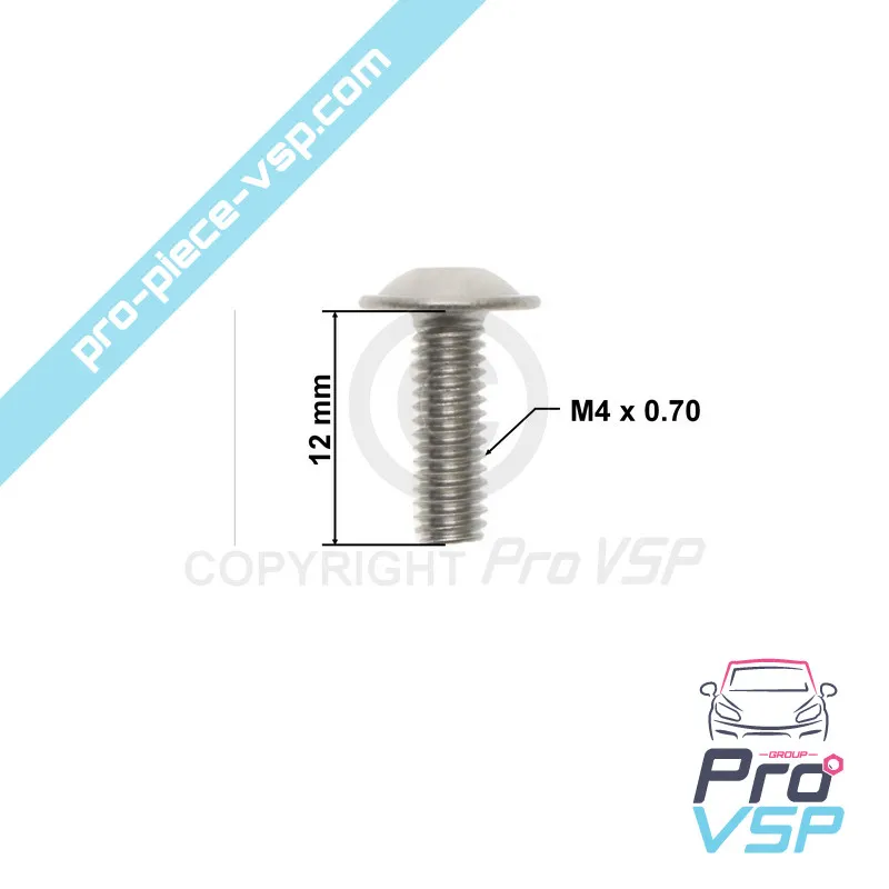 Vite testa curva M4x12