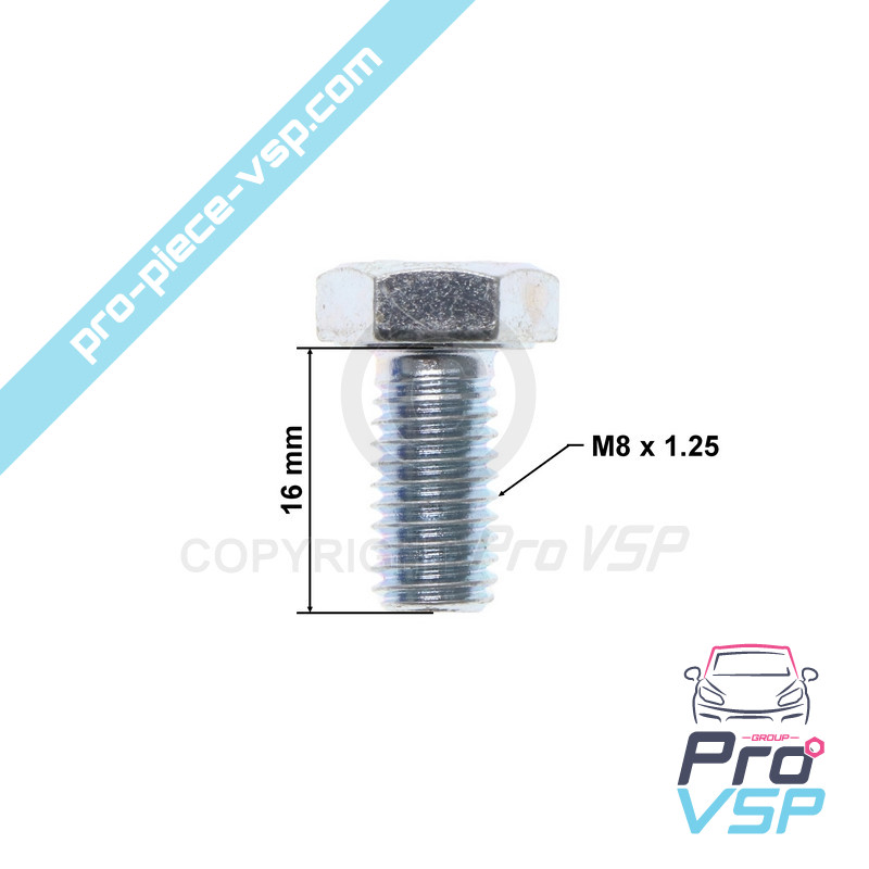 Speed box drain plug and fill