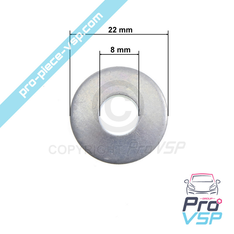 Conical washer M8
