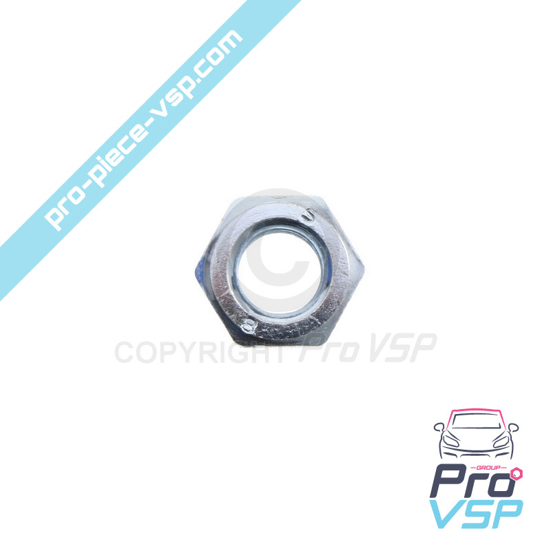 Nut screw adjustment valve push