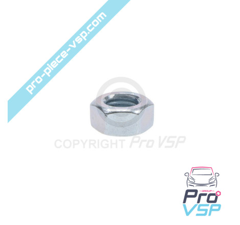 Nut screw adjustment valve push