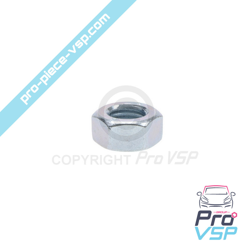 Nut screw adjustment valve push