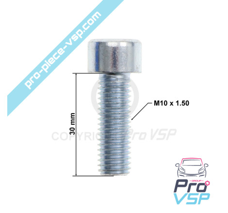 Engine cradle screw