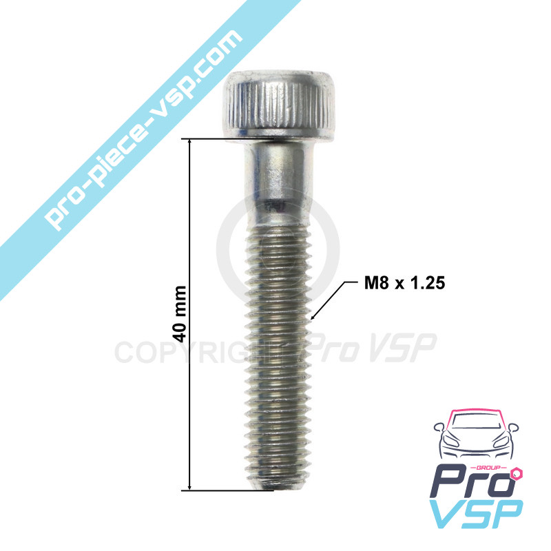 Ventilation pulley support screw