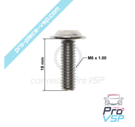 Rounding lid screw
