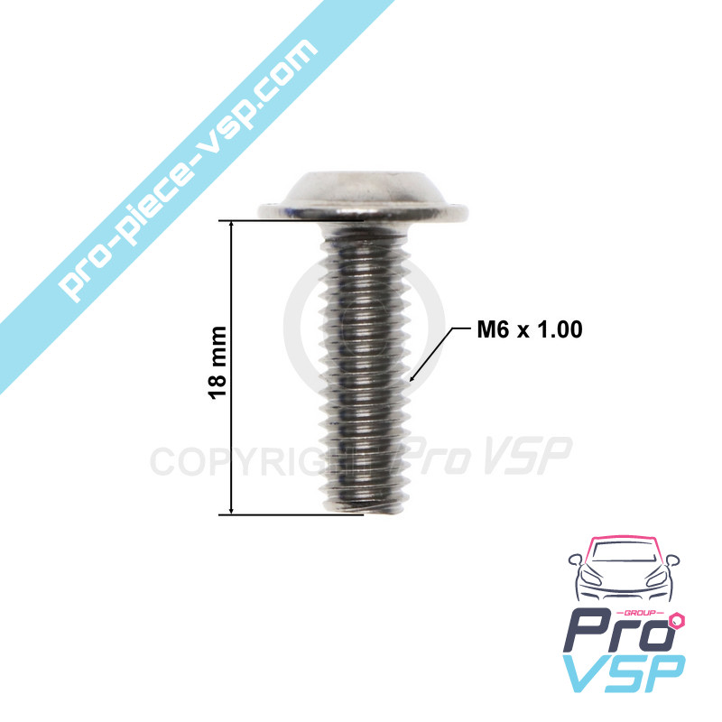Rounding lid screw