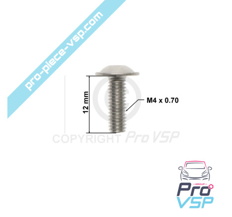 Meter sensor screw