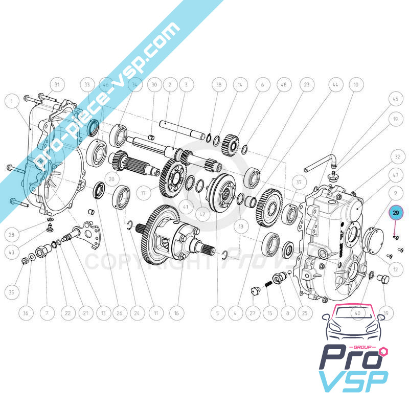 Vis capteur de compteur / M4x12