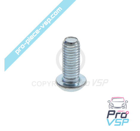 Brake disc fixing screw