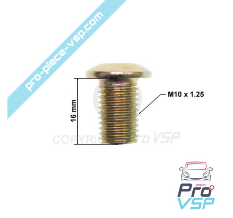 Testa legata vis m10x16