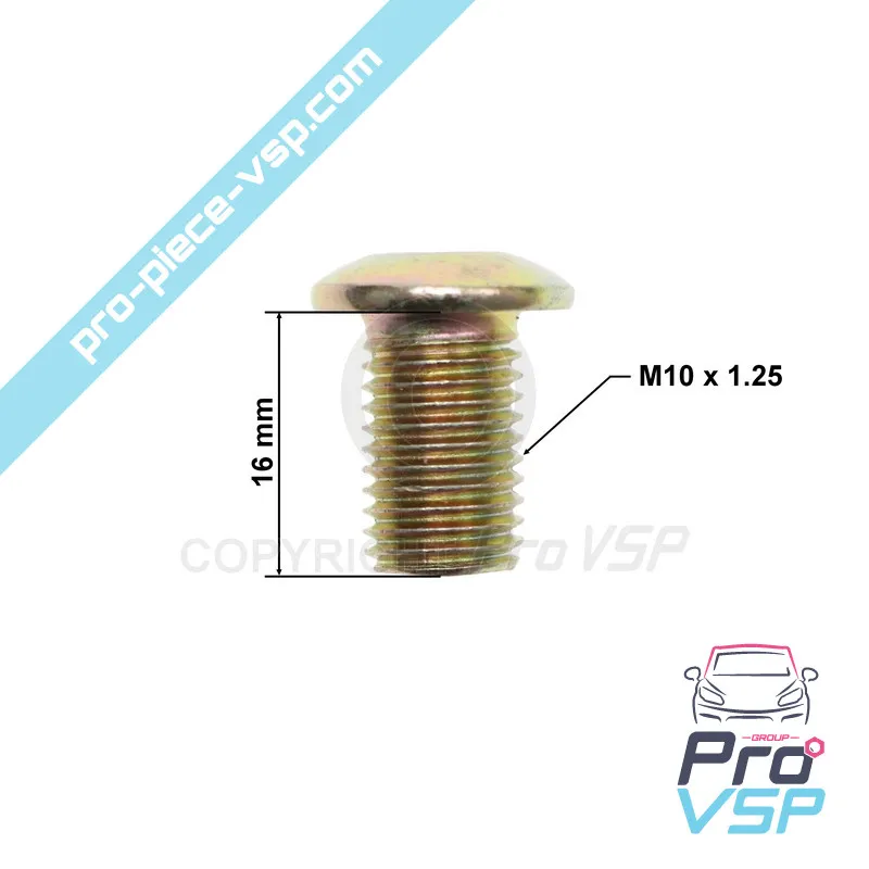 Cabeça contíbida Vis M10x16